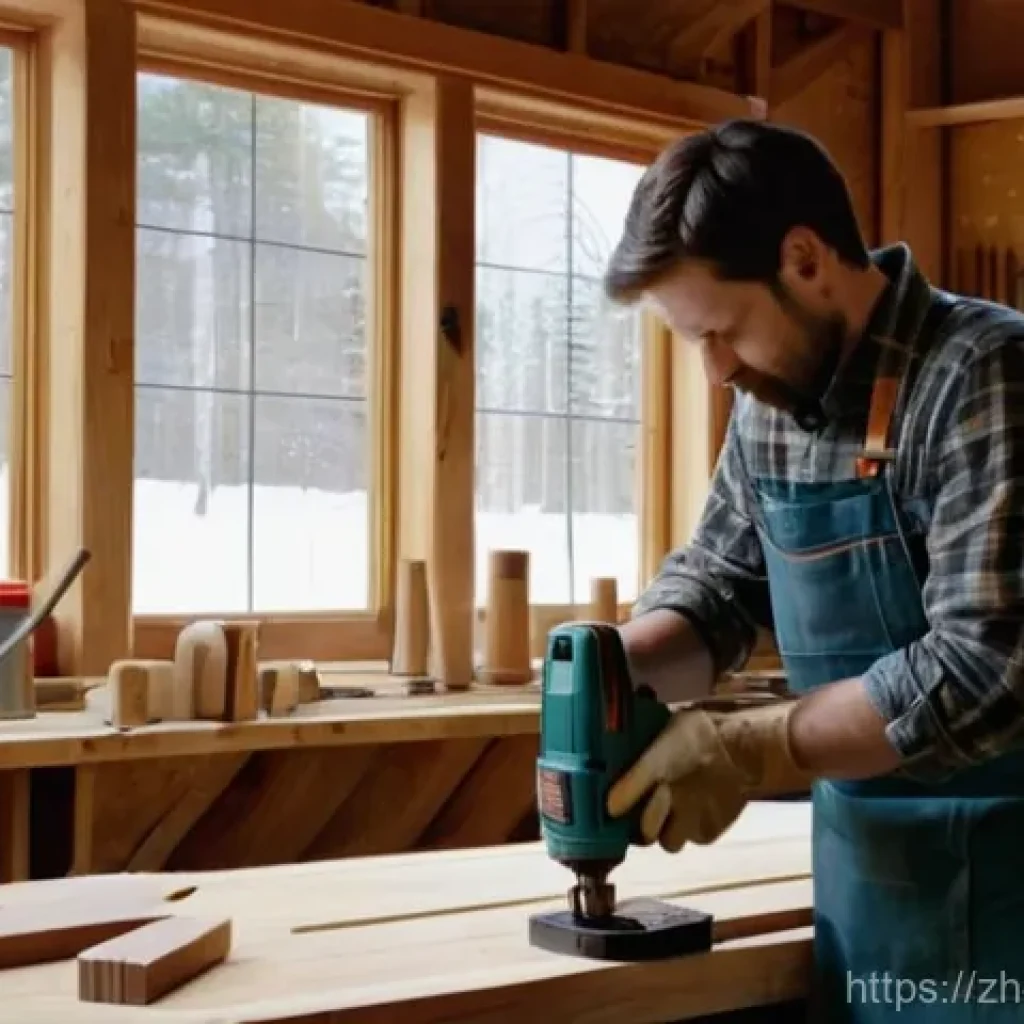 목공예 창업 준비 가이드 - **Prompt 1: The Passionate Woodworker's Craft**
"A candid, medium shot of a focused male woodwor...