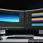 루터 사용법 및 활용법 - A sleek, modern video editing workspace showcasing the LUTER software interface on a high-resolution...